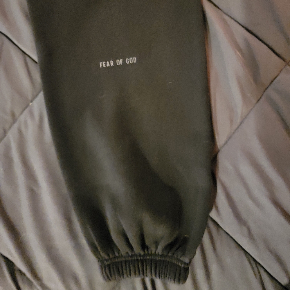 Essentials Black Track Pants - Picture 3 of 10